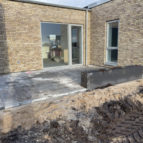 Professionel opbygning af terrasse